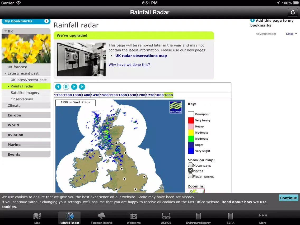 Uk River Paddling iPad 應用截圖