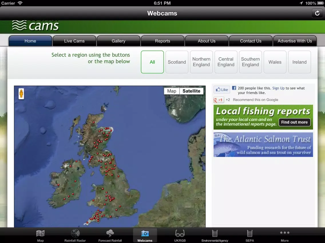 Uk River Paddling iPad 應用截圖