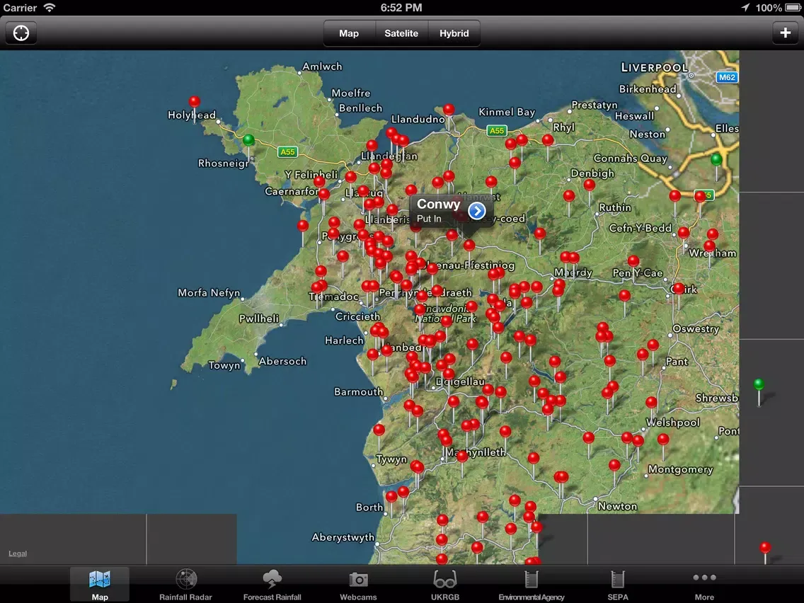 Uk River Paddling iPad 應用截圖