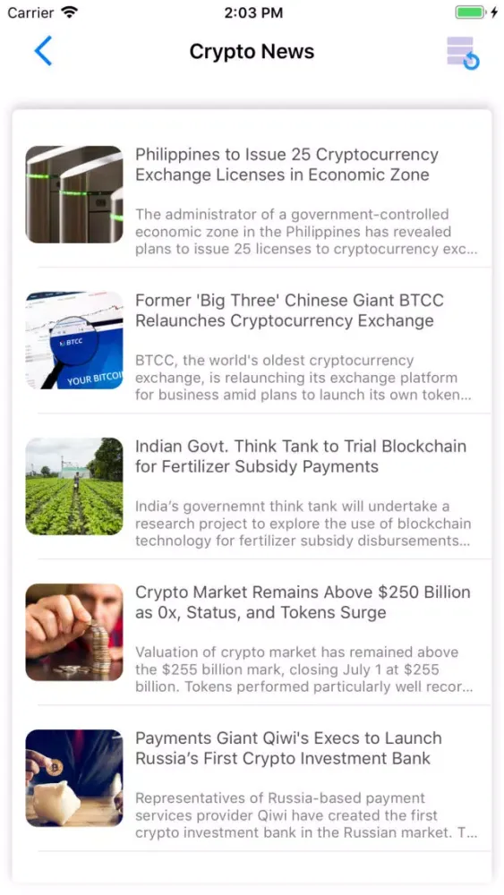 ภาพหน้าจอของ CryptoCoin Online