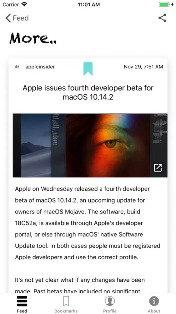 Captures d'écran de DN TechNews