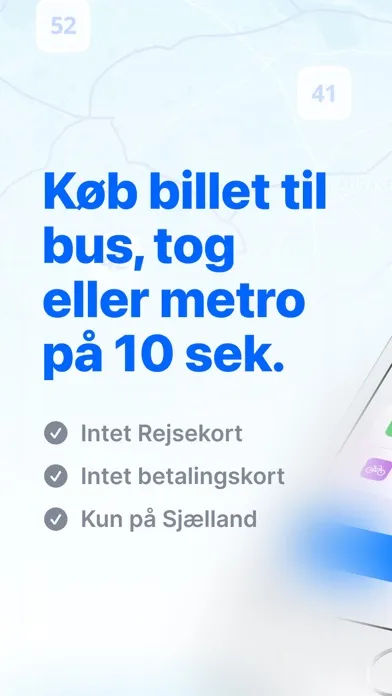 Zrzuty ekranu SMS Billet Sjælland