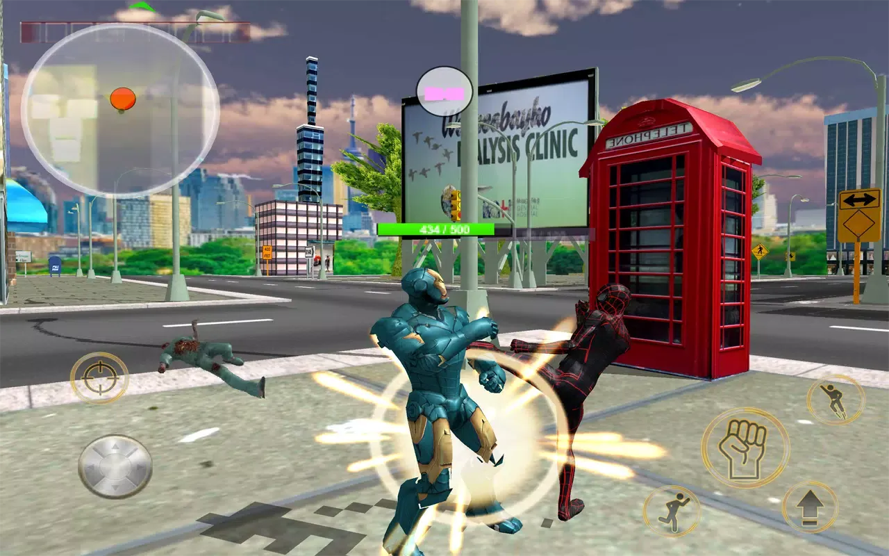 Flying Iron Superhero Ninja Mafia Fight 2018 Game Screenshots