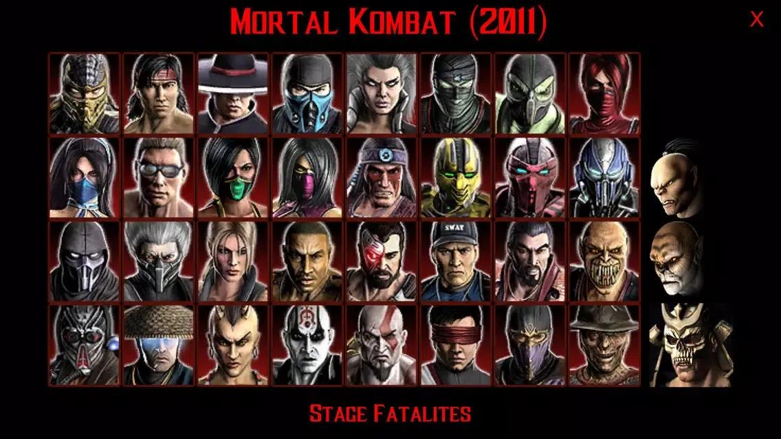 ภาพหน้าจอของ Fatalities Pro - Mortal Kombat Edition