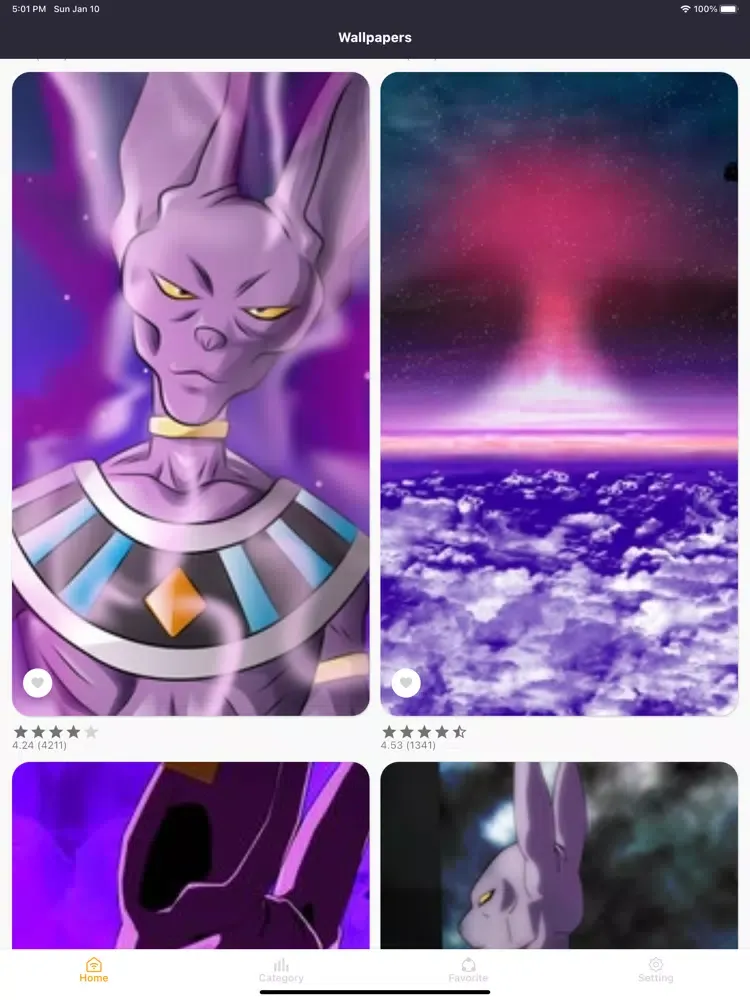 Capturas de pantalla de Ultra Dragon Wallpapers 4K iPad 