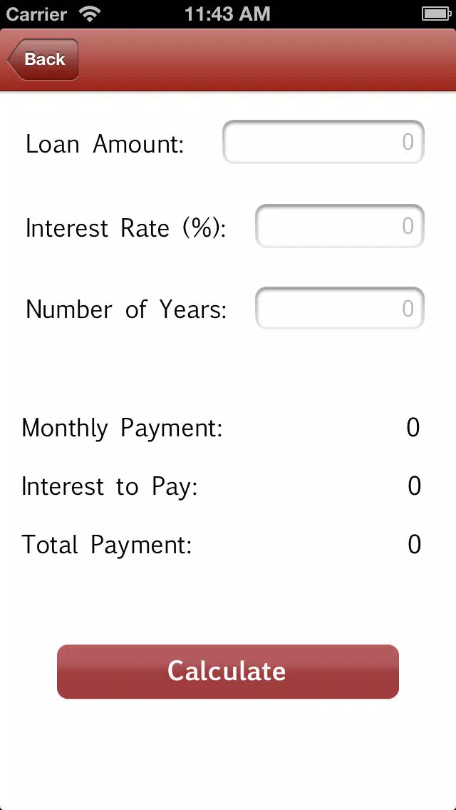 FPO Mortgage Calculator स्क्रीनशॉट