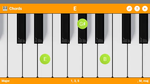 Screenshot di KeyChord - Piano Chords/Scales