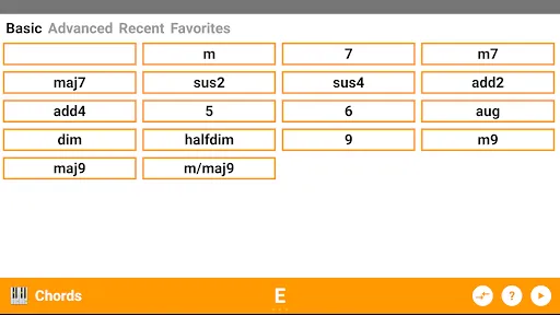 Screenshot di KeyChord - Piano Chords/Scales