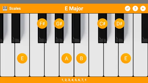 Screenshot di KeyChord - Piano Chords/Scales