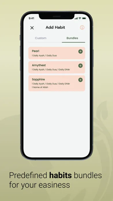 Ảnh chụp màn hình của Muslima365 Habit Building App