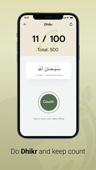 Ảnh chụp màn hình của Muslima365 Habit Building App
