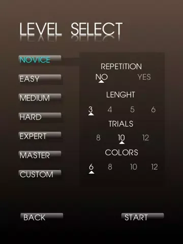 Ale's Master Mind iPad  스크린샷