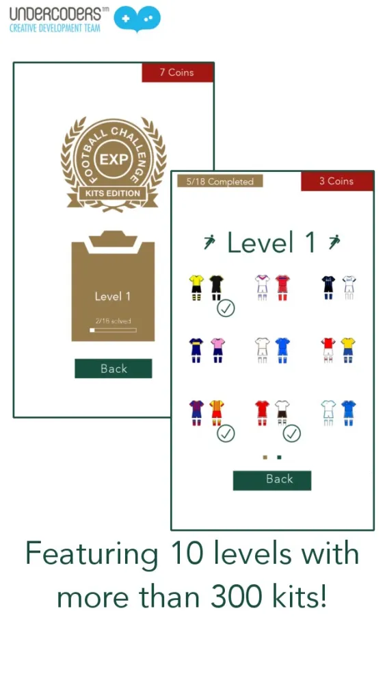 Expert Football Challenge: 2015 Kits Edition سکرین شاٹس