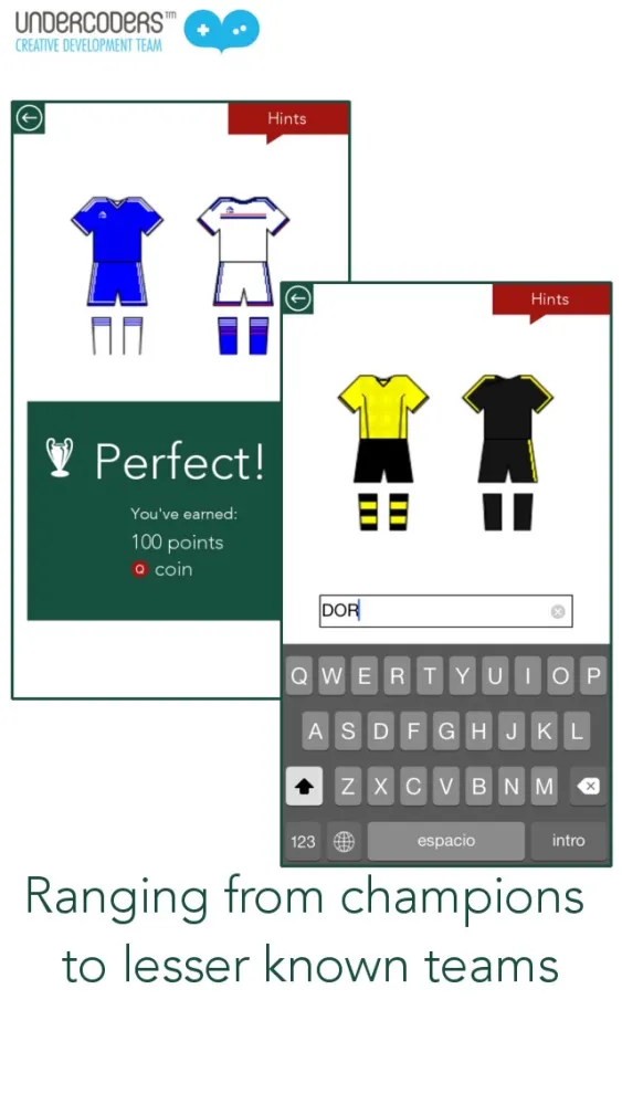 Expert Football Challenge: 2015 Kits Edition سکرین شاٹس