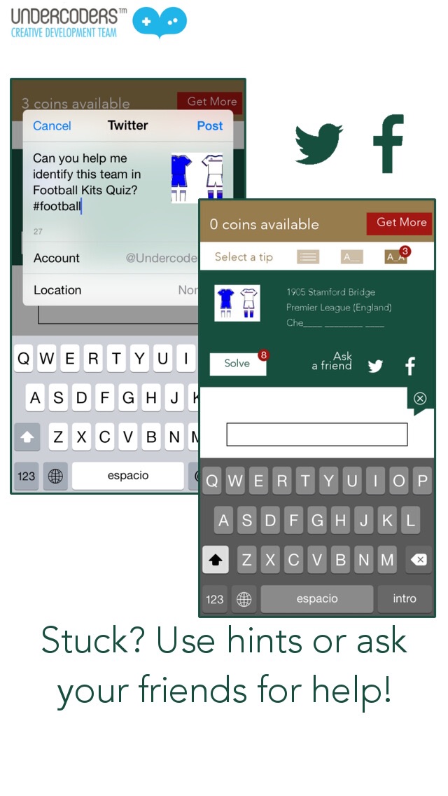 ภาพหน้าจอของ Expert Football Challenge: 2015 Kits Edition