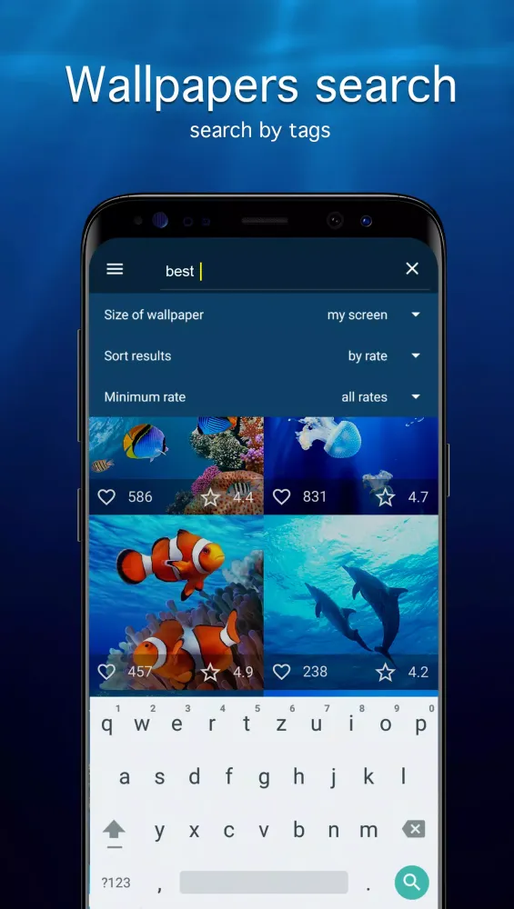 Capturas de pantalla de Underwater Wallpapers 4K