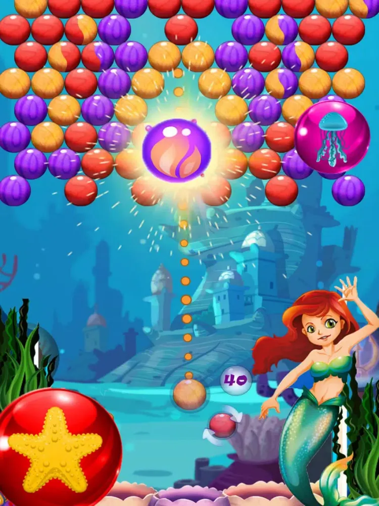 Sea Coral Bubble iPad 应用截图