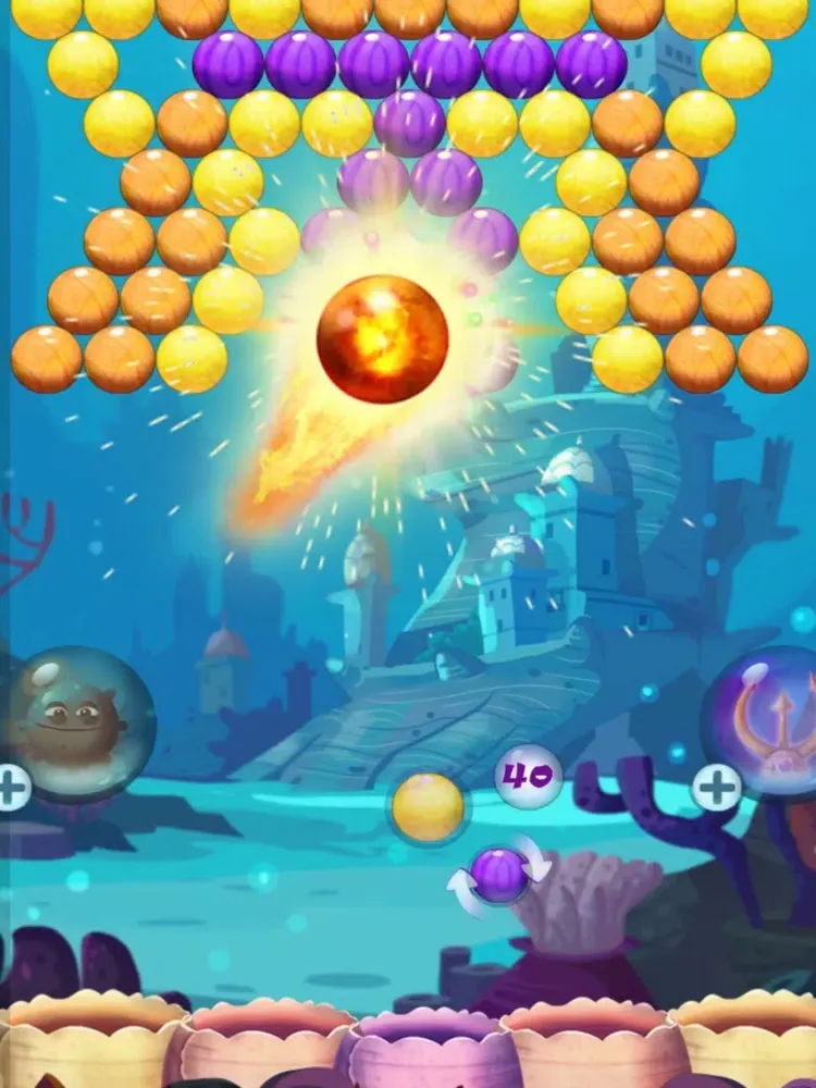 Sea Coral Bubble iPad 应用截图