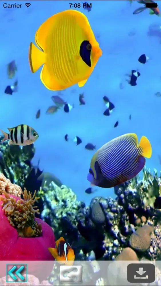 Underwater World Livewallpaper Ekran Görüntüleri