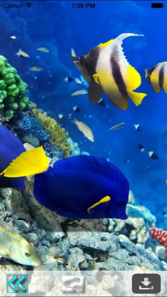 Underwater World Livewallpaper Ekran Görüntüleri