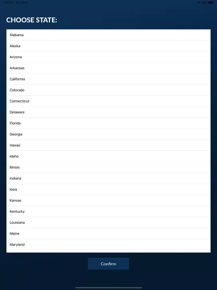 صور Unemployment App iPad 