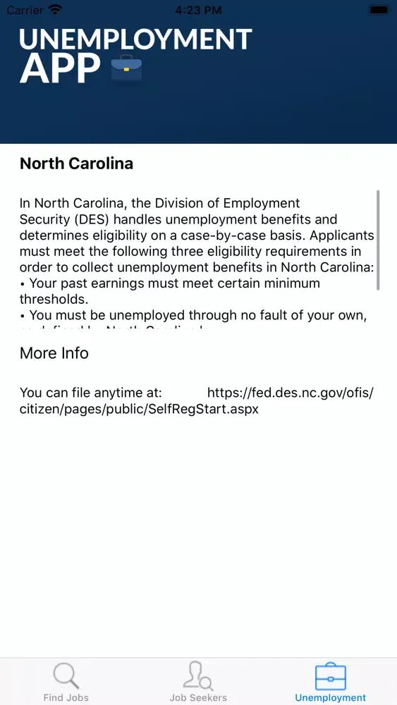 صور Unemployment App