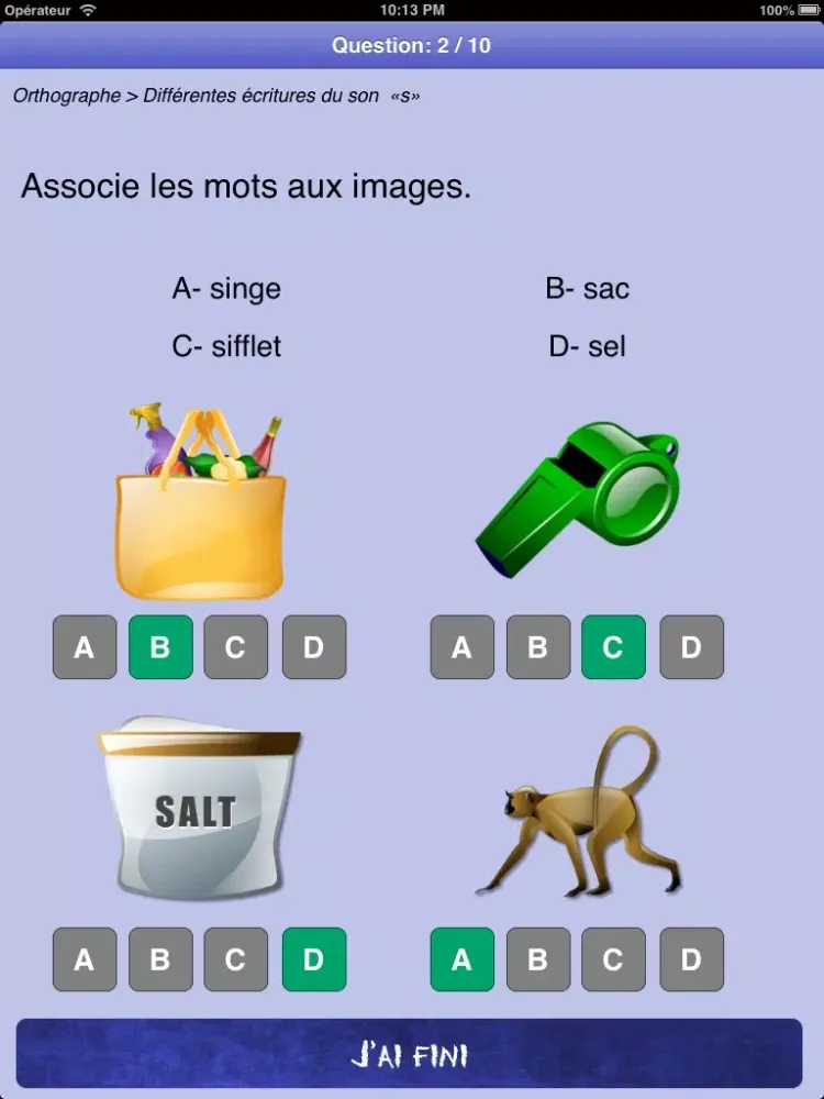 uneStar Français CP Gratuit iPad  স্ক্রিনশট