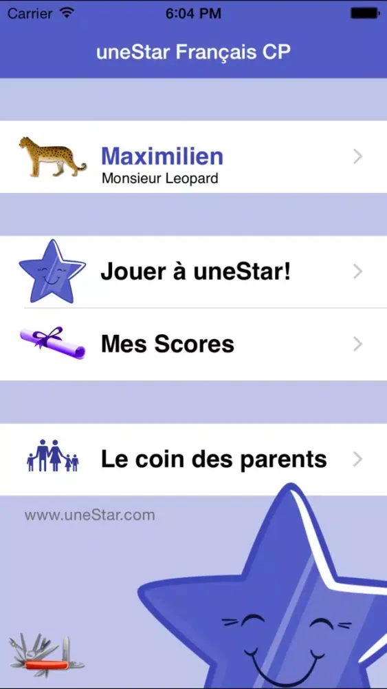 uneStar Français CP Gratuit স্ক্রিনশট