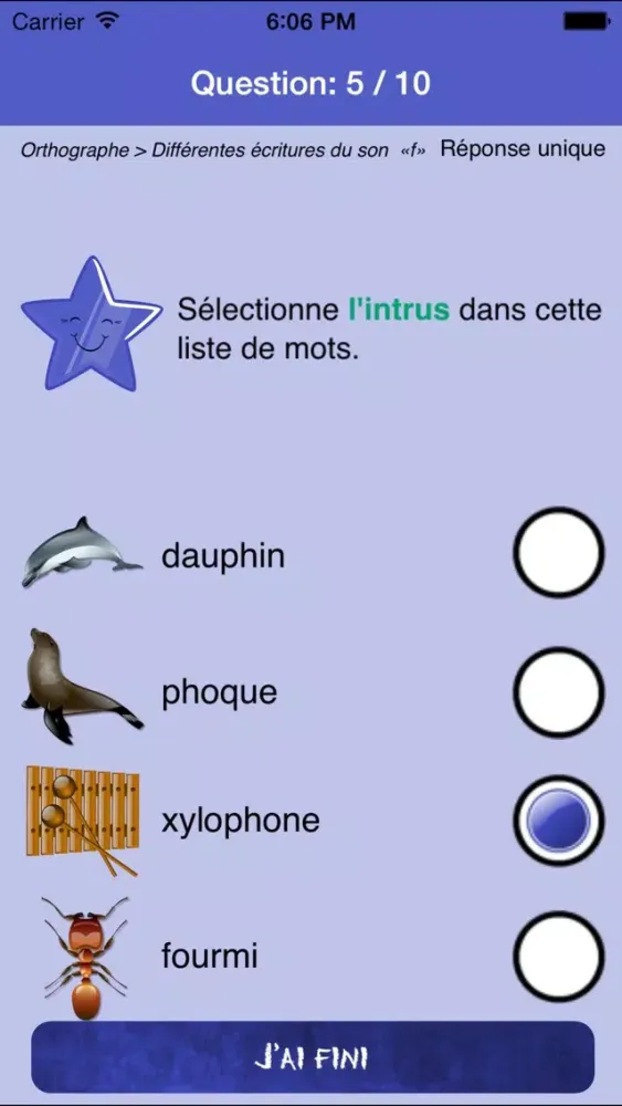 uneStar Français CP Gratuit স্ক্রিনশট
