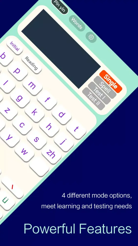 Chinese Pinyin LearningMachine Ekran Görüntüleri