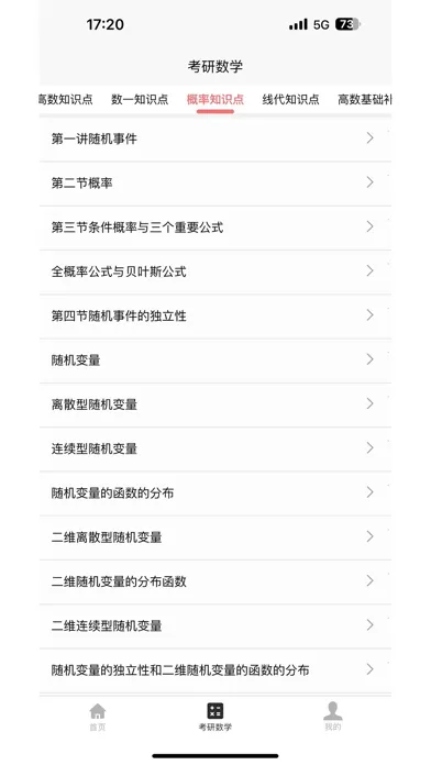 考研数学宝典 スクリーンショット
