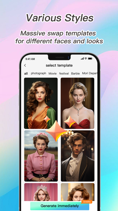 Pretty+ AI dress up quickly應用截圖
