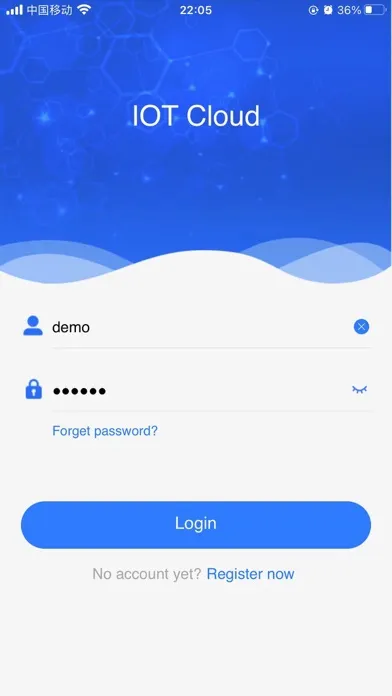 IOT Cloud应用截图