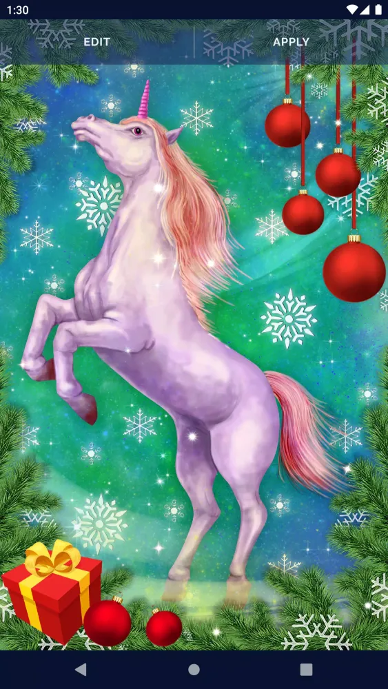 Unicorn Fantasy Live Wallpaper Screenshots