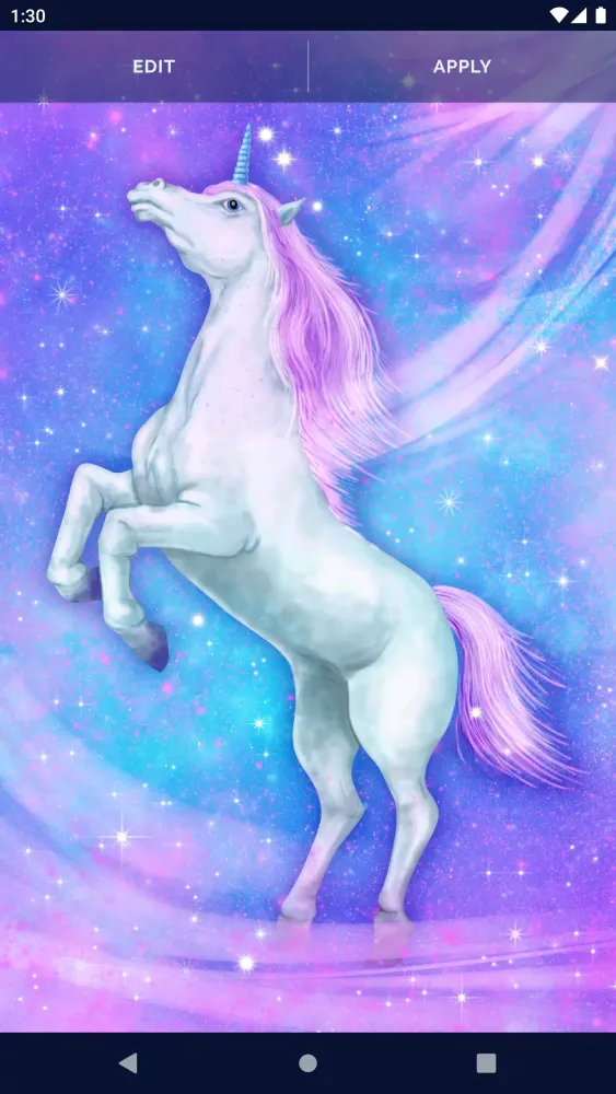 Unicorn Fantasy Live Wallpaper Screenshots