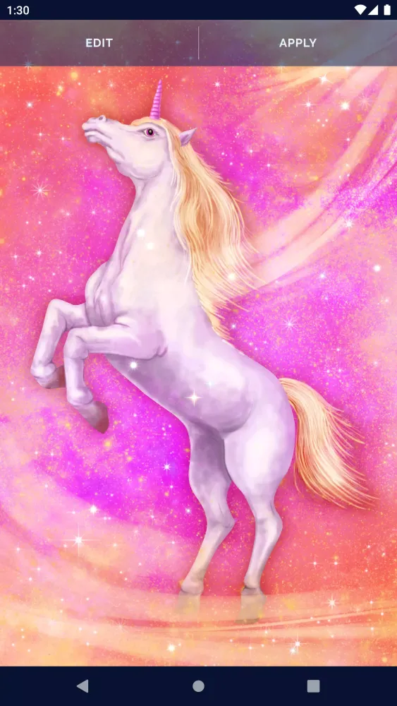 Unicorn Fantasy Live Wallpaper Screenshots