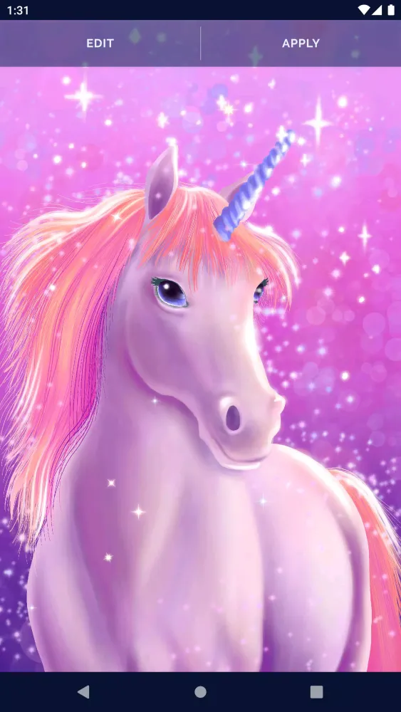Unicorn Fantasy Live Wallpaper Screenshots