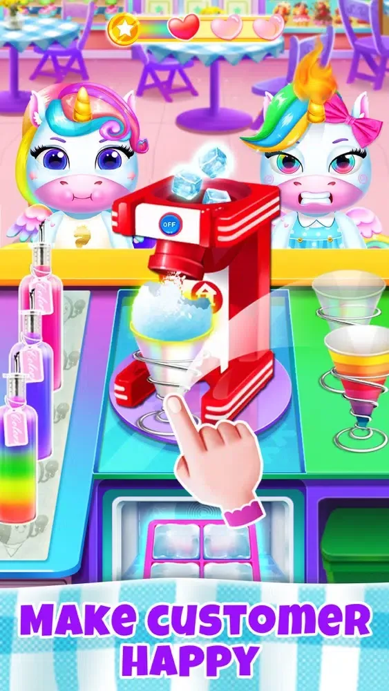 Ảnh chụp màn hình của Unicorn Restaurant: Food Games