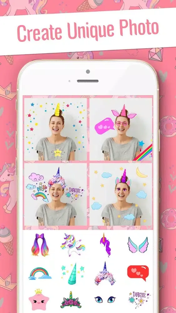 Скриншоты Unicorn Photo Editor for Girls