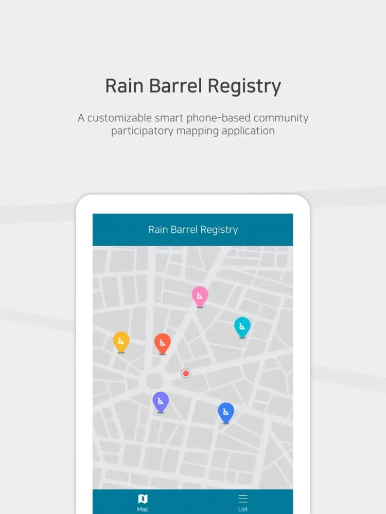 Capturas de pantalla de Rain Barrel Registry iPad 