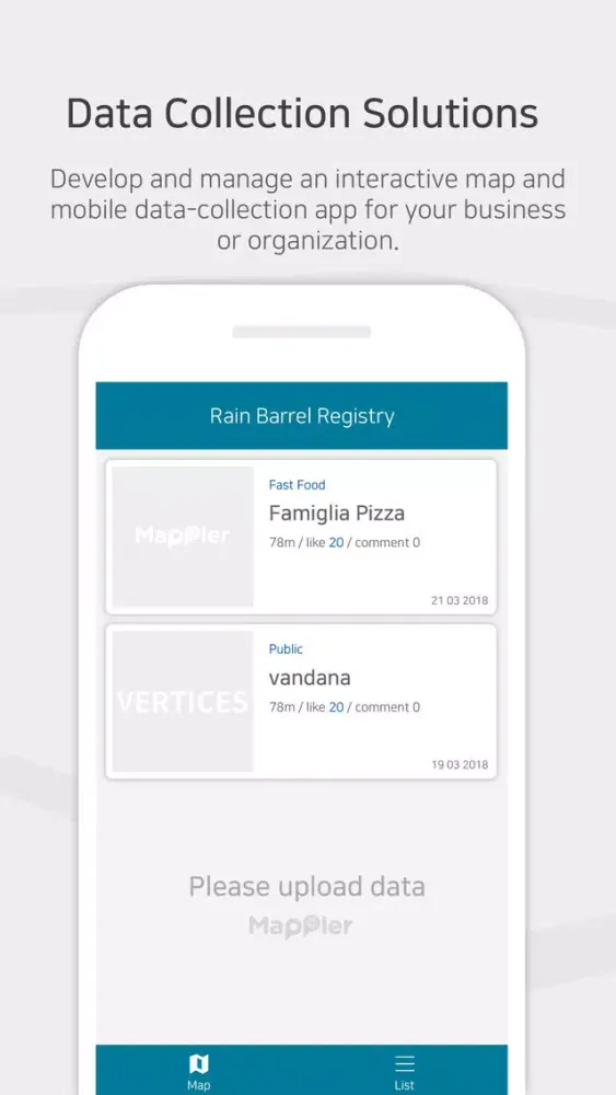 Capturas de pantalla de Rain Barrel Registry