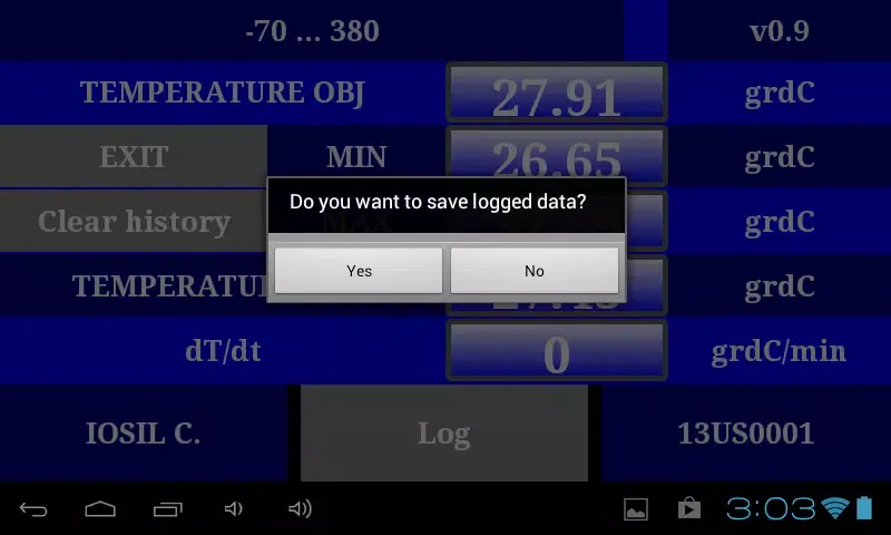 USBiSensor Screenshots