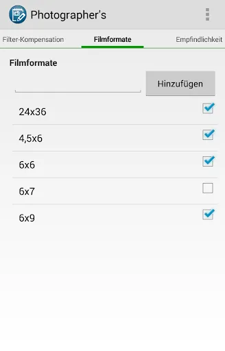 Capturas de pantalla de Photographer's Notebook BETA