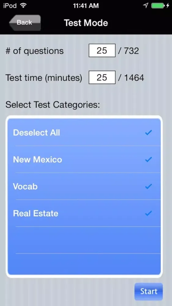 Capturas de tela do New Mexico Real Estate Agent Exam Prep