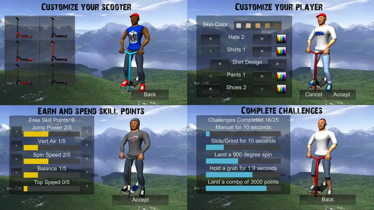 Scooter Freestyle Extreme 3D Screenshots