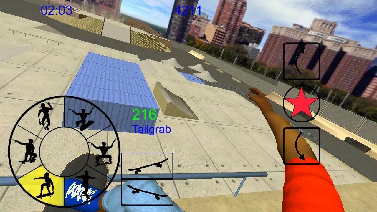 Tangkapan skrin Skating Freestyle Extreme 3D