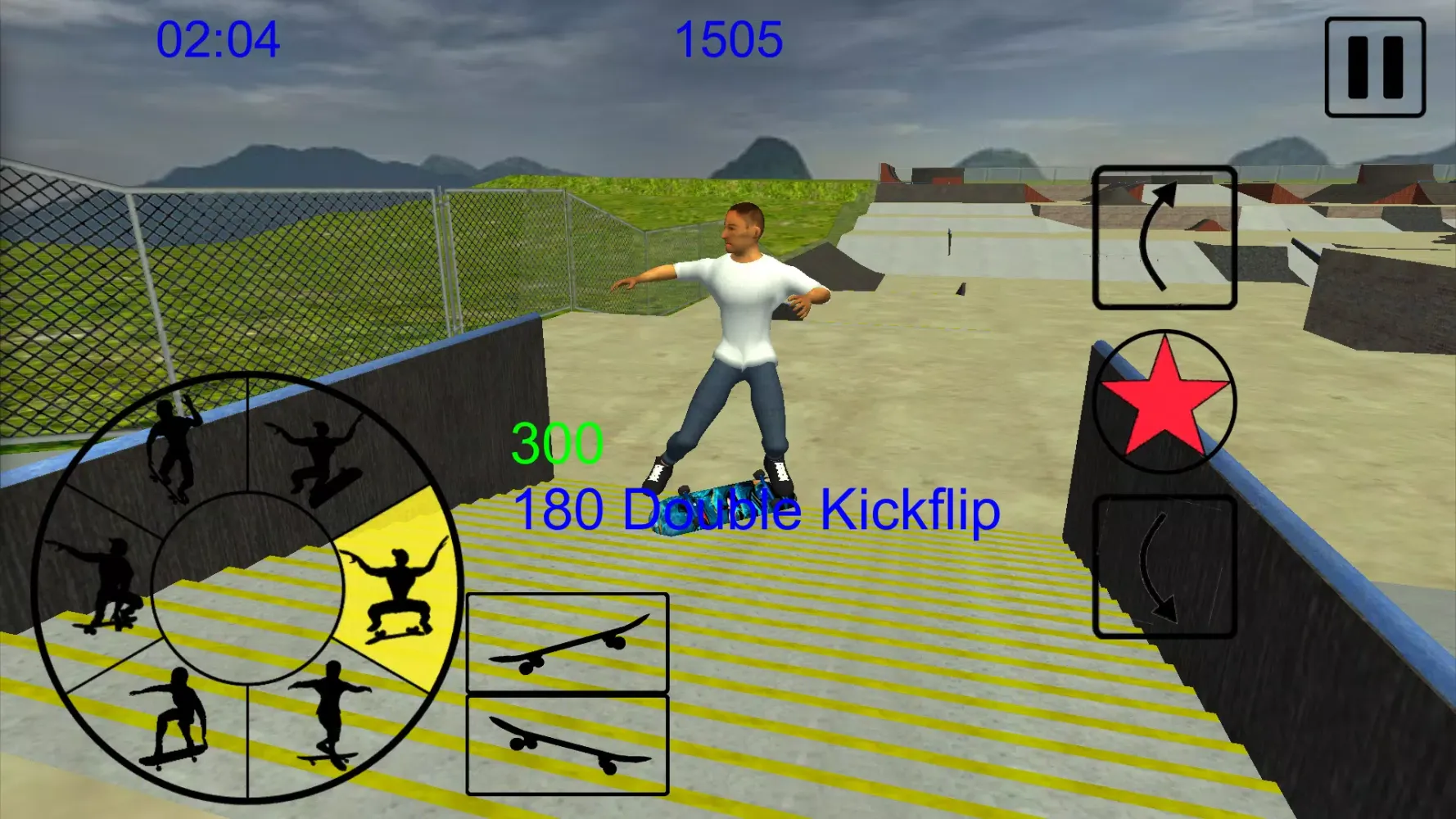 Tangkapan skrin Skating Freestyle Extreme 3D
