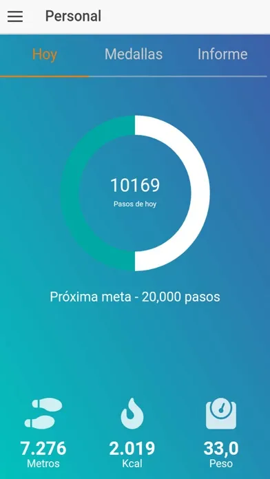 Capturas de tela do UnityFit VIVIR BIEN