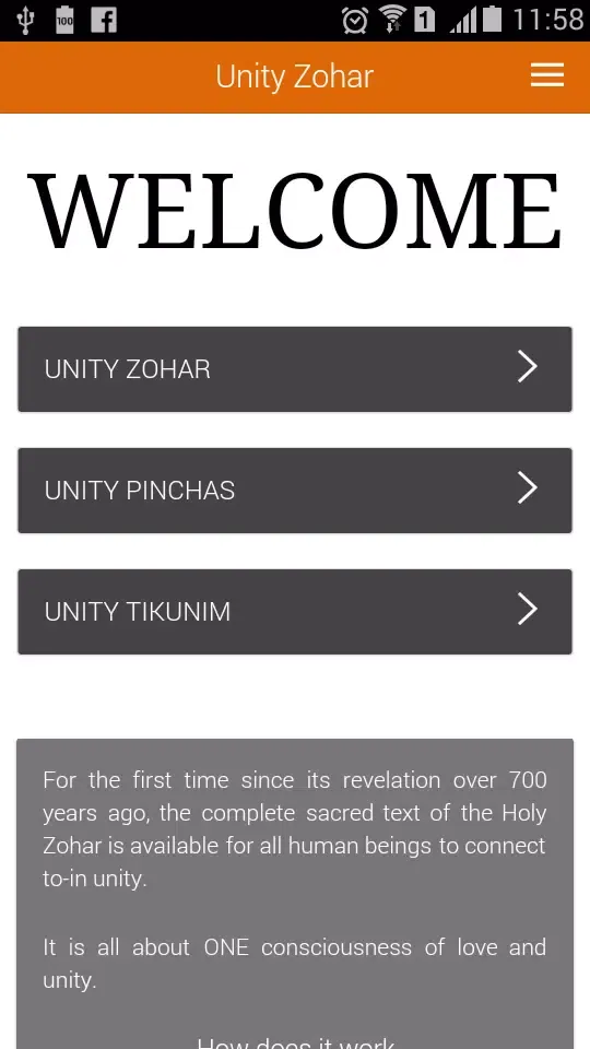 Unity Zohar Screenshots