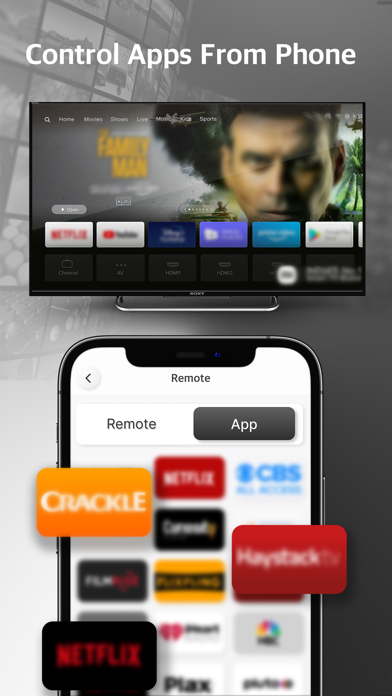 Smart TV Universal Remote سکرین شاٹس